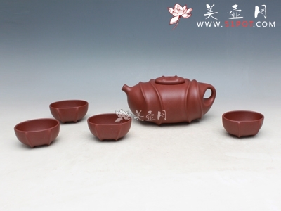 紫砂壶图片：竹韵茶具 - 美壶网