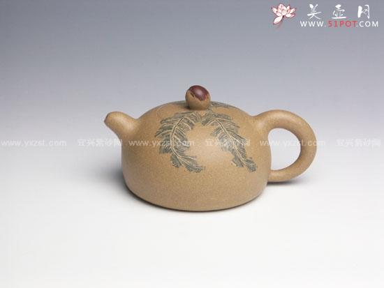 紫砂壶图片：听雨 - 宜兴紫砂壶网