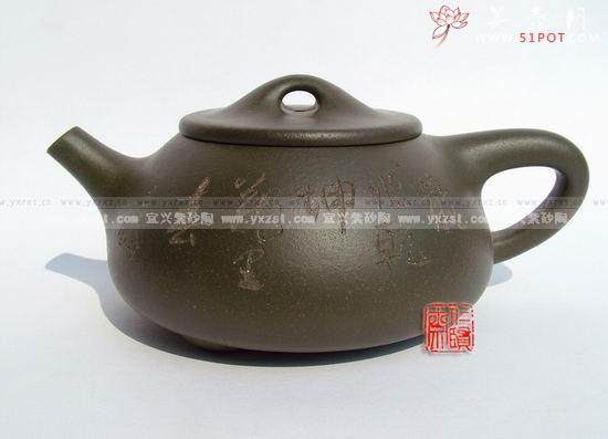 紫砂壶图片：石瓢壶 - 宜兴紫砂壶网