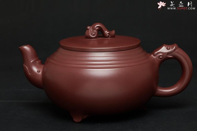 紫砂壶图片：双龙如意 - 宜兴紫砂壶网