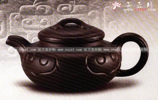 紫砂壶图片：仿古如意 - 宜兴紫砂壶网