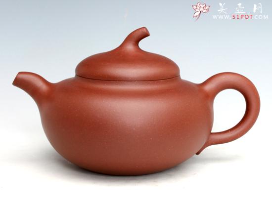 紫砂壶图片：茄段（全手工制作） - 宜兴紫砂壶网