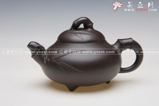 紫砂壶图片：乳竹1 - 宜兴紫砂壶网
