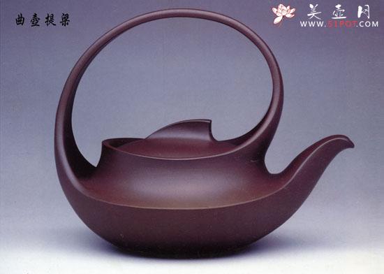 紫砂壶图片：曲壶 - 宜兴紫砂壶网