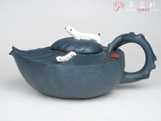 紫砂壶图片：桑宝（大450CC... - 宜兴紫砂壶网