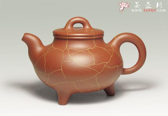 紫砂壶图片：缤纷大力神 - 宜兴紫砂壶网