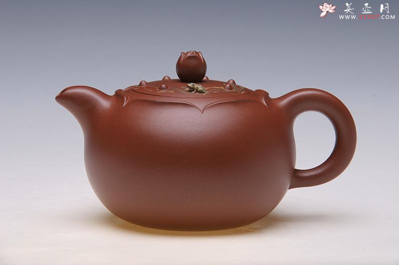 紫砂壶图片：晨露莲香 - 宜兴紫砂壶网