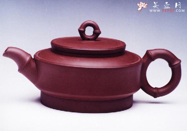 紫砂壶图片：圈纤壶 - 宜兴紫砂壶网
