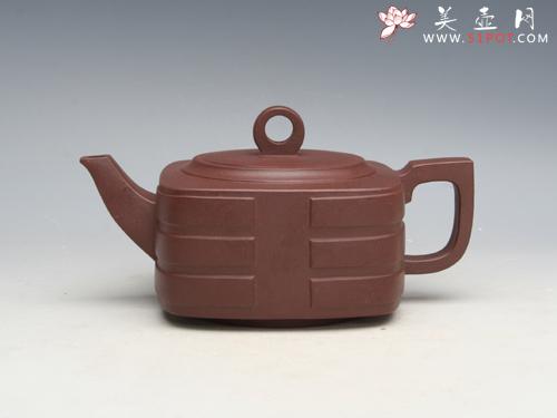 紫砂壶图片：方圆 容量：300CC/550CC - 宜兴紫砂壶网