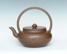 紫砂壶图片：雪茂提梁（全手工） - 宜兴紫砂壶网