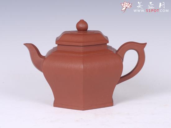 紫砂壶图片：六方宫灯 - 宜兴紫砂壶网