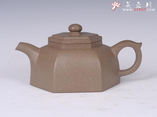 紫砂壶图片：六方思源 - 宜兴紫砂壶网