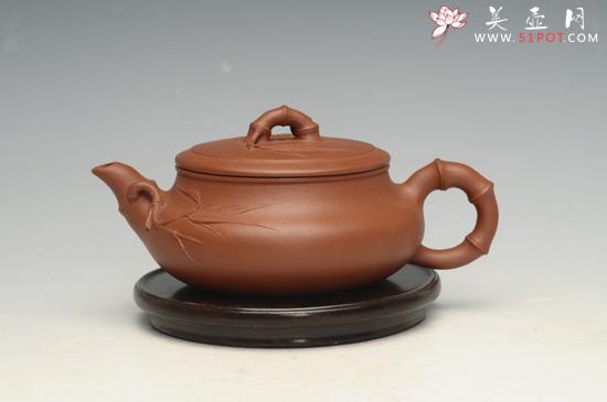 紫砂壶图片：缘竹 - 宜兴紫砂壶网