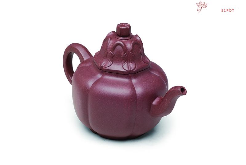 紫砂壶图片：芝硕壶 - 宜兴紫砂壶网