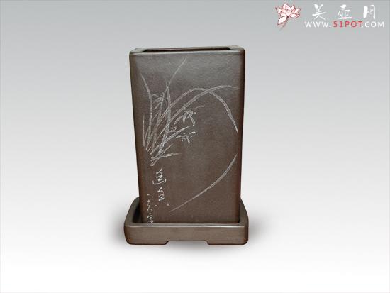 紫砂壶图片：千筒   泥料：紫泥 - 宜兴紫砂壶网