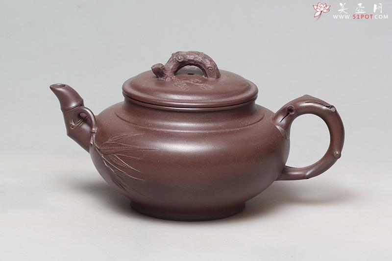 紫砂壶图片：紫玉飘香壶 - 宜兴紫砂壶网