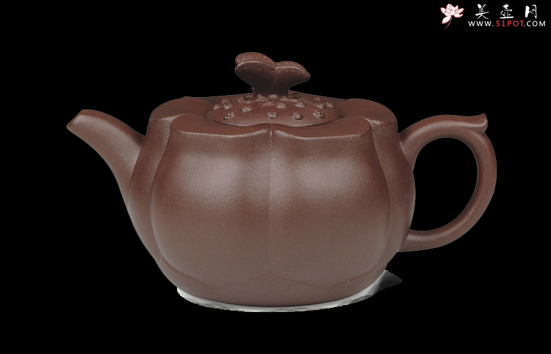 紫砂壶图片：蝶恋花 - 宜兴紫砂壶网