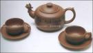 紫砂壶图片：孔雀茶具 - 宜兴紫砂壶网