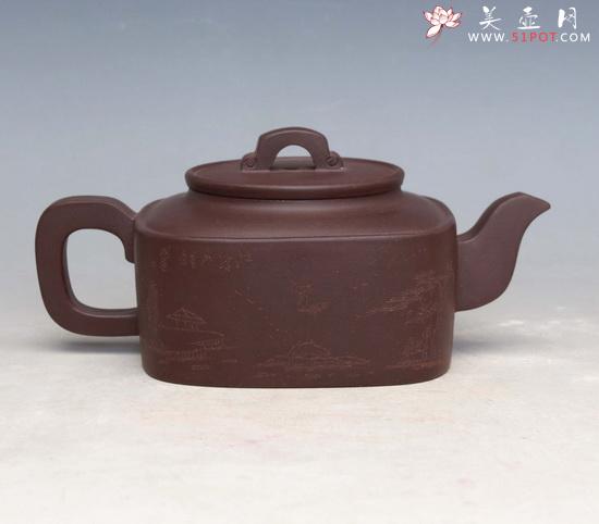 紫砂壶图片：柱础 - 宜兴紫砂壶网