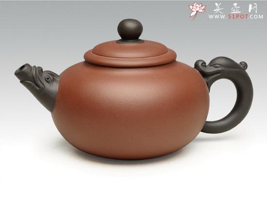 紫砂壶图片：双龙 副本 拷贝 - 宜兴紫砂壶网