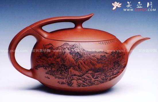 紫砂壶图片：龙行九霄 - 宜兴紫砂壶网