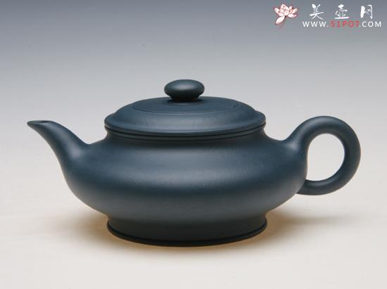 紫砂壶图片：水扁壶 - 宜兴紫砂壶网