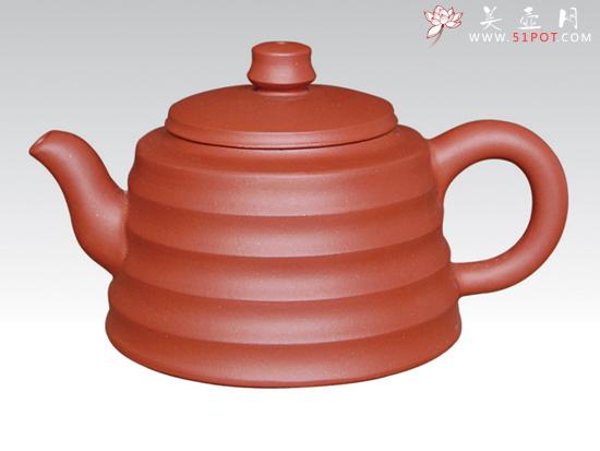 紫砂壶图片：节节高  清水泥 ... - 宜兴紫砂壶网