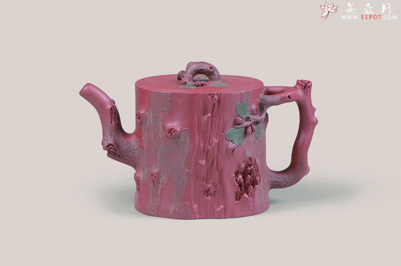 紫砂壶图片：翠柏延年 - 宜兴紫砂壶网