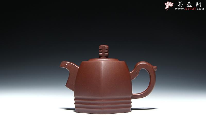 紫砂壶图片：六方青玉 - 宜兴紫砂壶网