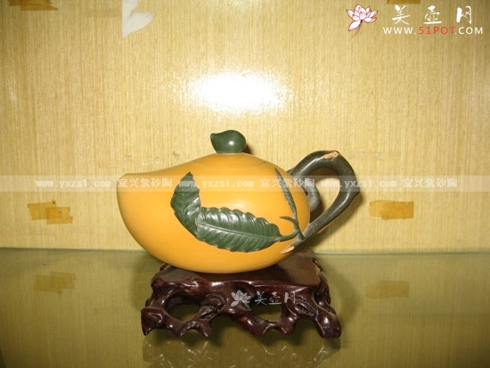 紫砂壶图片：芒果壶 - 美壶网