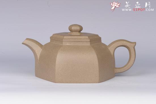 紫砂壶图片：六方 - 宜兴紫砂壶网