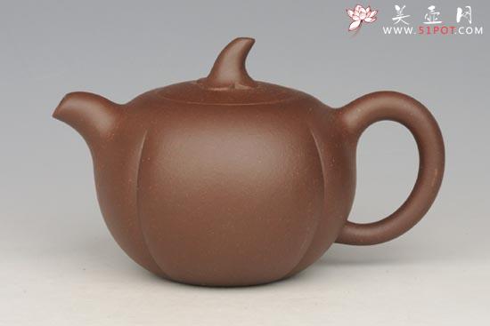 紫砂壶图片：金瓜壶 - 宜兴紫砂壶网