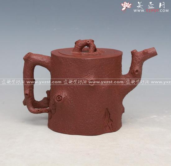 紫砂壶图片：松桩二 - 宜兴紫砂壶网