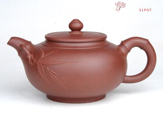 紫砂壶图片：竹报平安 - 宜兴紫砂壶网