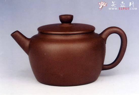 紫砂壶图片：掇扁 - 宜兴紫砂壶网