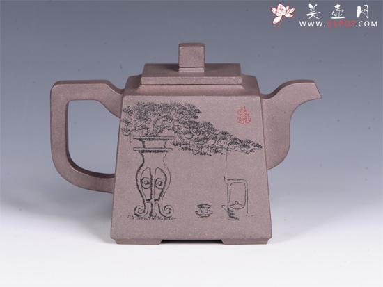 紫砂壶图片：升方 - 宜兴紫砂壶网