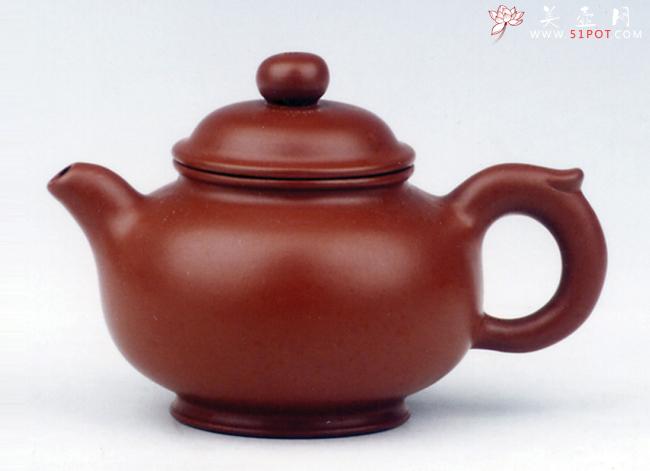 紫砂壶图片：清风壶 120CC - 宜兴紫砂壶网