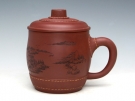 紫砂壶图片：皮包杯（紫泥）大800ML  中500ML  小400ML - 宜兴紫砂壶网