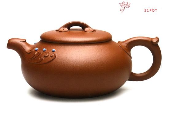 紫砂壶图片：吉祥如意 - 宜兴紫砂壶网