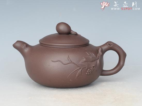 紫砂壶图片：葡萄 - 宜兴紫砂壶网