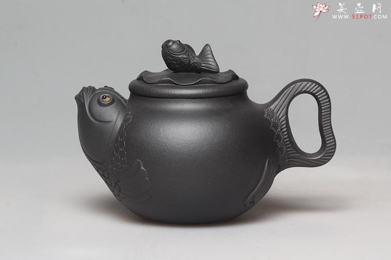 紫砂壶图片：小年年有余 - 宜兴紫砂壶网