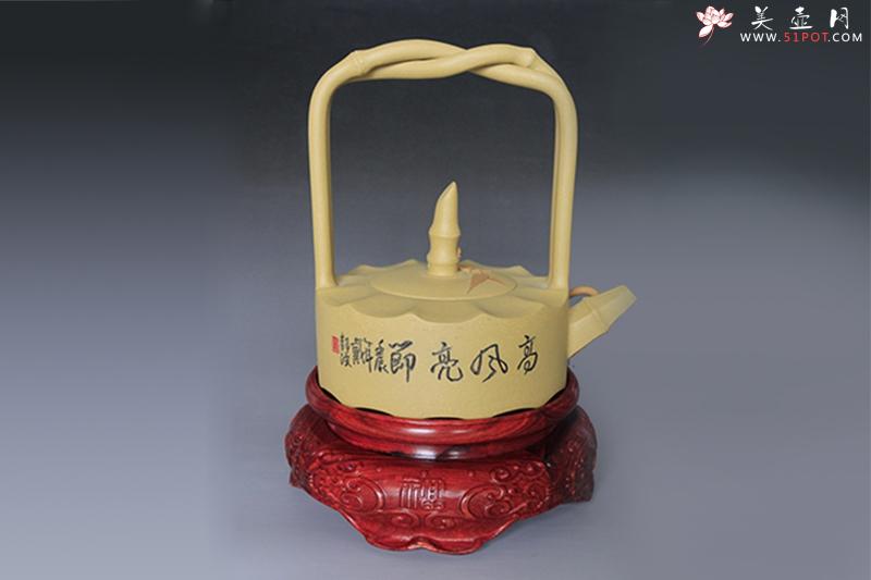 紫砂壶图片：高风亮节壶 - 宜兴紫砂壶网