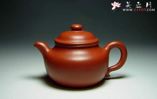 紫砂壶图片：大红袍 古莲子 - 宜兴紫砂壶网
