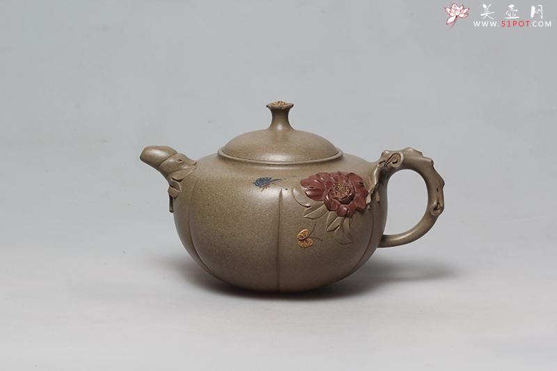 紫砂壶图片：国色天香 - 宜兴紫砂壶网