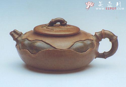 紫砂壶图片：清风竹事 - 宜兴紫砂壶网