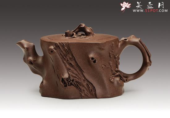 紫砂壶图片：梅桩 - 宜兴紫砂壶网