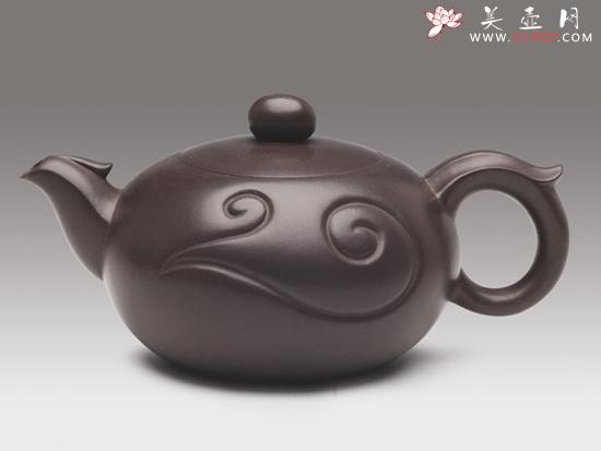 紫砂壶图片：吉祥如意 - 宜兴紫砂壶网