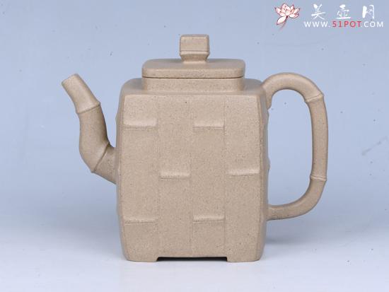 紫砂壶图片：方竹 作者：范乃军 - 宜兴紫砂壶网