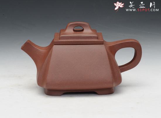 紫砂壶图片：四方 - 宜兴紫砂壶网
