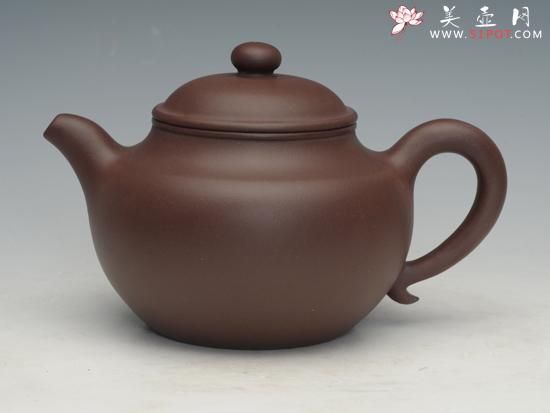 紫砂壶图片：大亨莲子壶 - 宜兴紫砂壶网